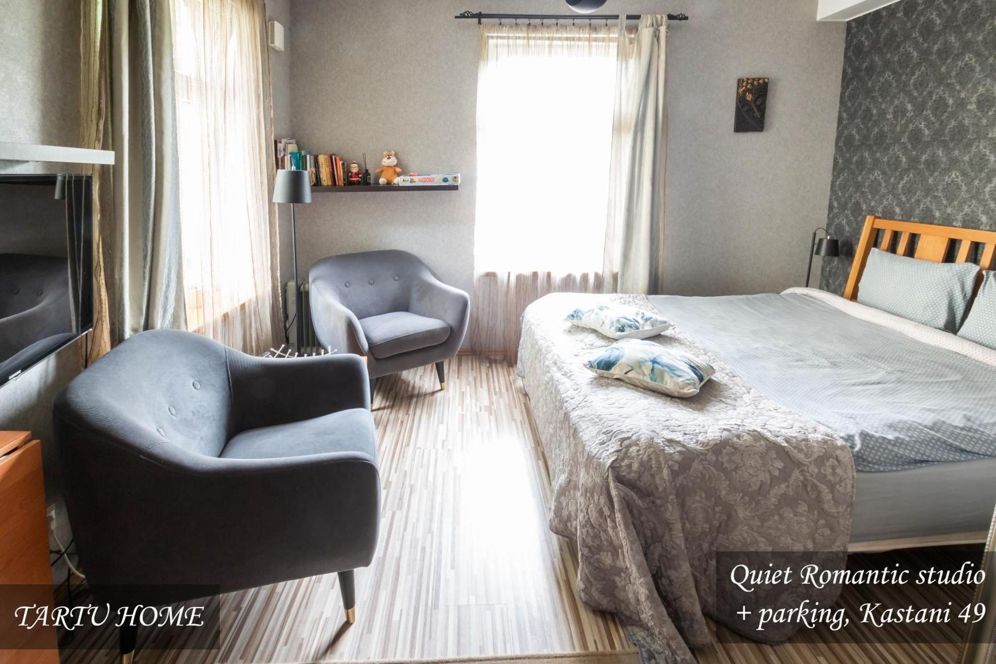 Quiet Romantic Studio Plus Parking, Tartu Home Екстер'єр фото