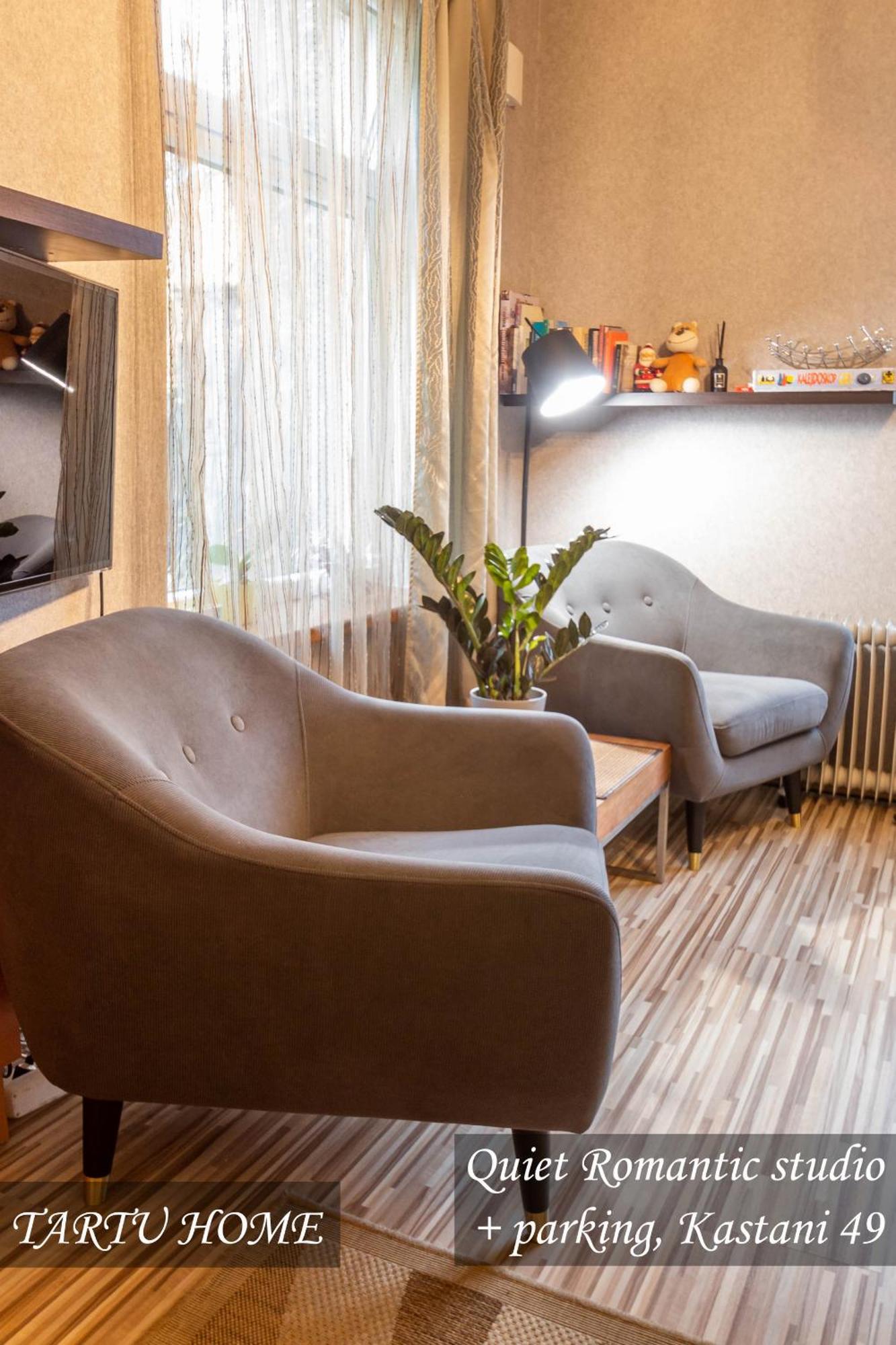 Quiet Romantic Studio Plus Parking, Tartu Home Екстер'єр фото